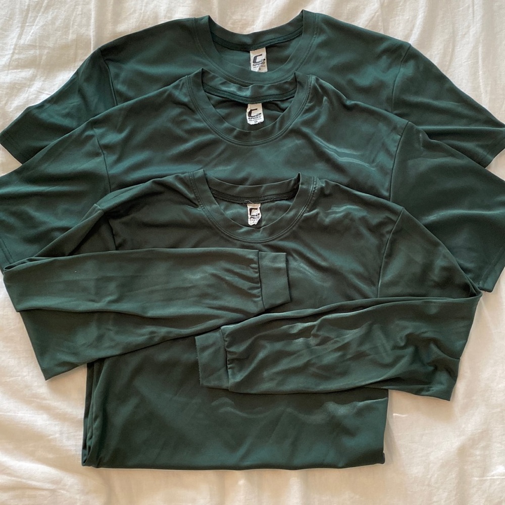 C2 Sport Hunter Green Team Undershirts